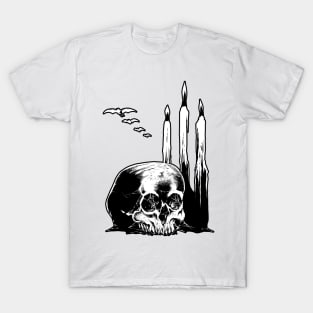 Skull and Candles T-Shirt